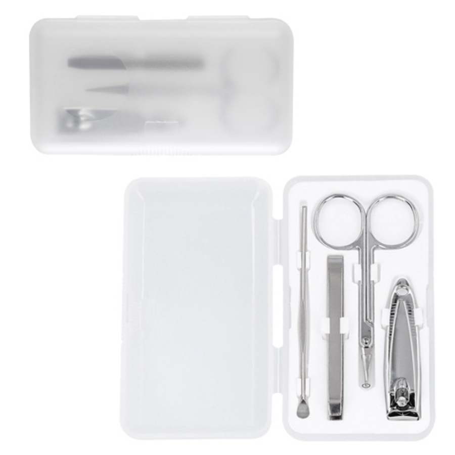 SET DE MANICURI EN ESTUCHE DE PLÁSTICO CON 4 PIEZAS F0333 