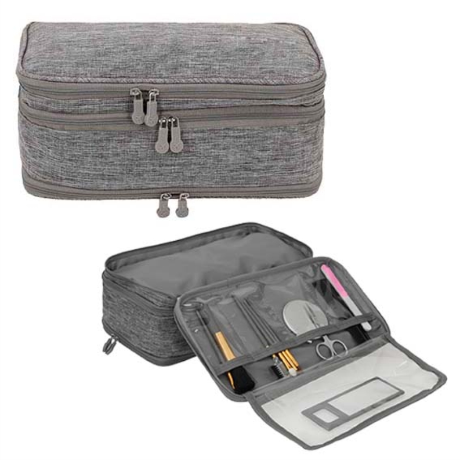 SET DE VIAJE CON 3 COMPARTIMENTOS F0376