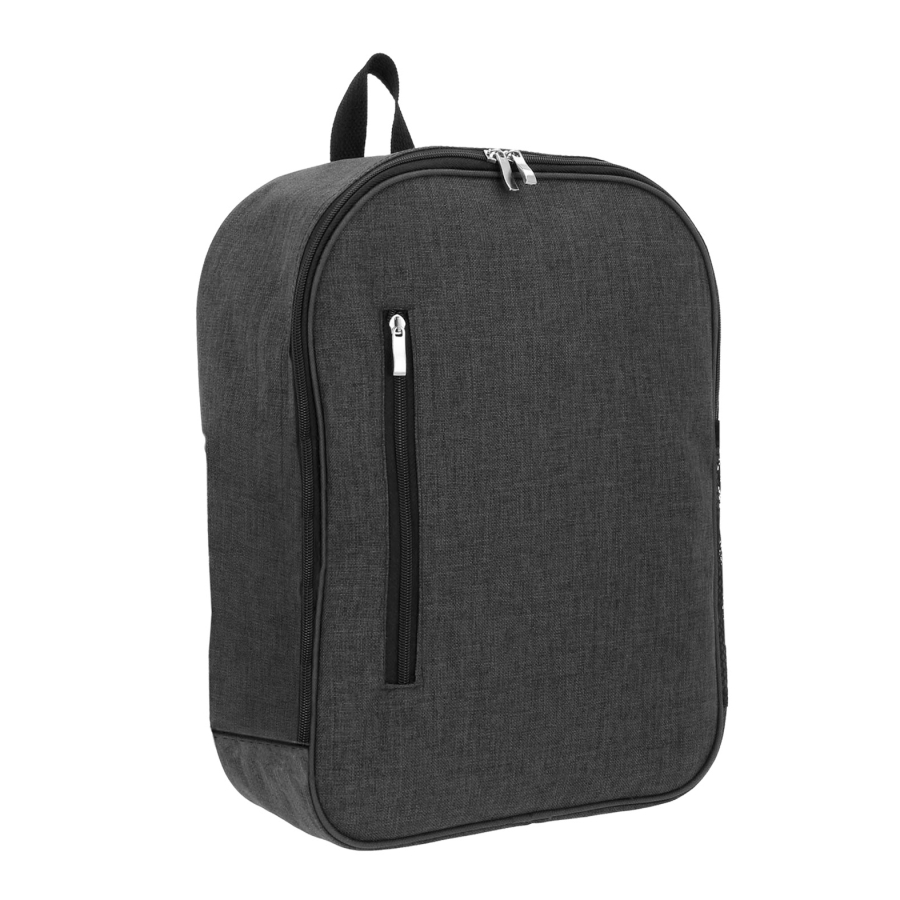 MOCHILA DE POLIÉSTER CON 2 COMPARTIMENTOS, 1 COMPARTIMENTO PRINCIPAL, 1 FRONTAL, ASA Y CORREAS AJUSTABLES. F088